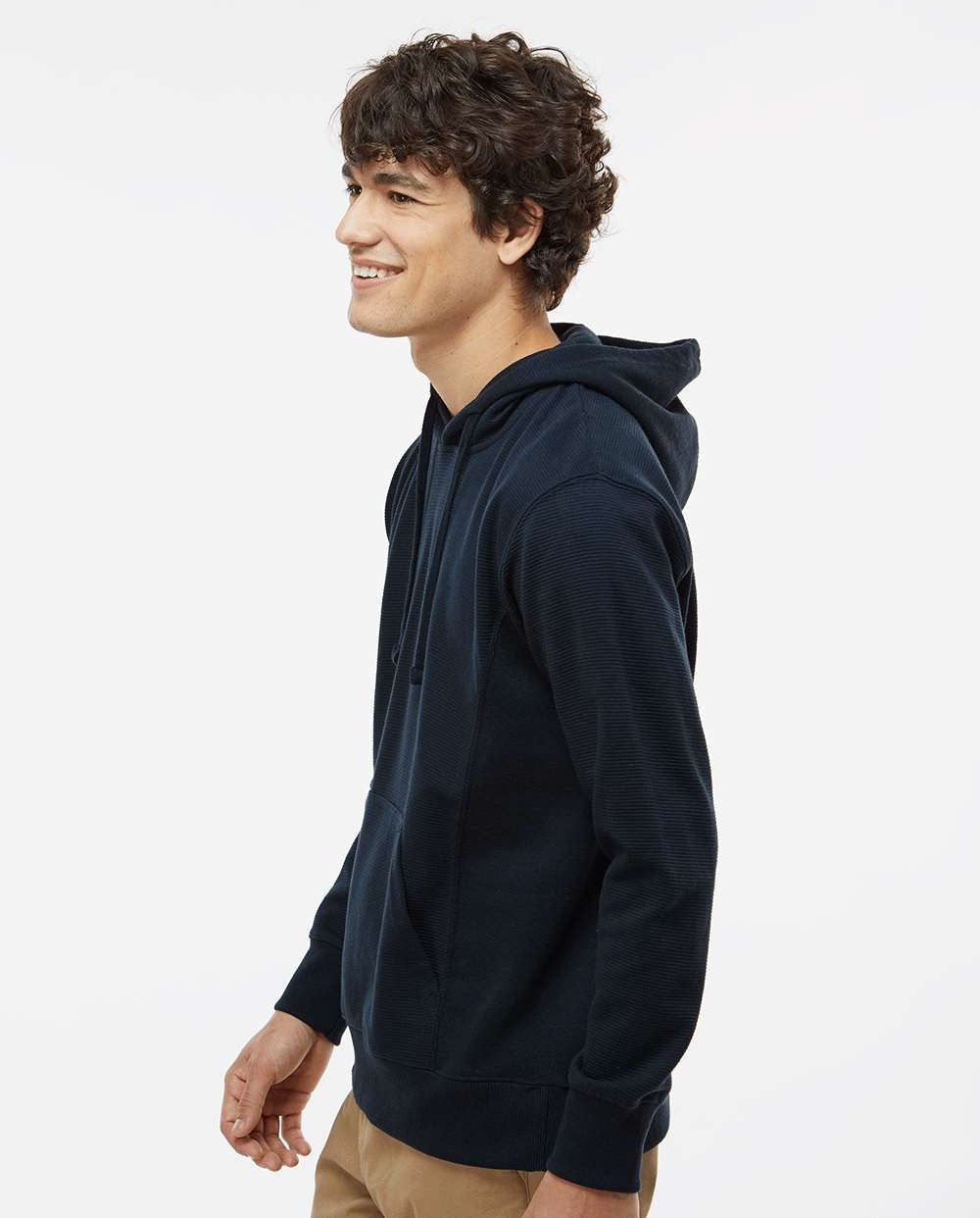 J. America's Stunning Ripple Fleece Hooded Sweatshirt - A Must-Have!