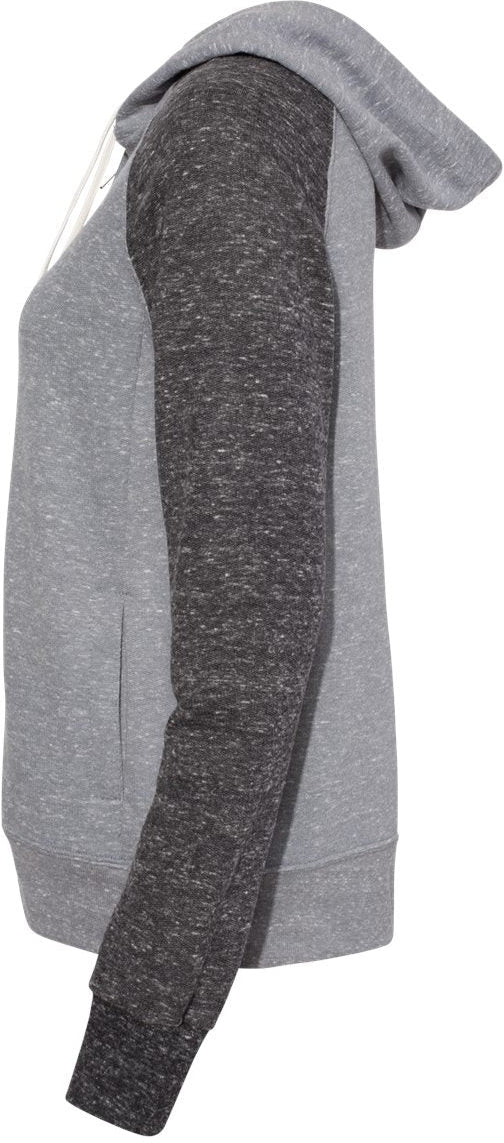 Jerzees Ladies' Snow Heather French Terry Full-Zip Hooded Sweatshirt: A Must-Have Fashion Essential!