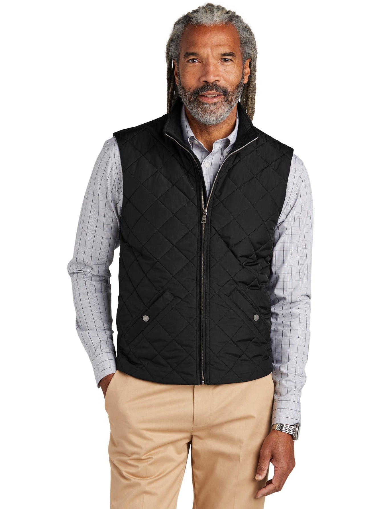 Brooks Brothers Luxury Quilted Vest - Unbeatable Style and Performance