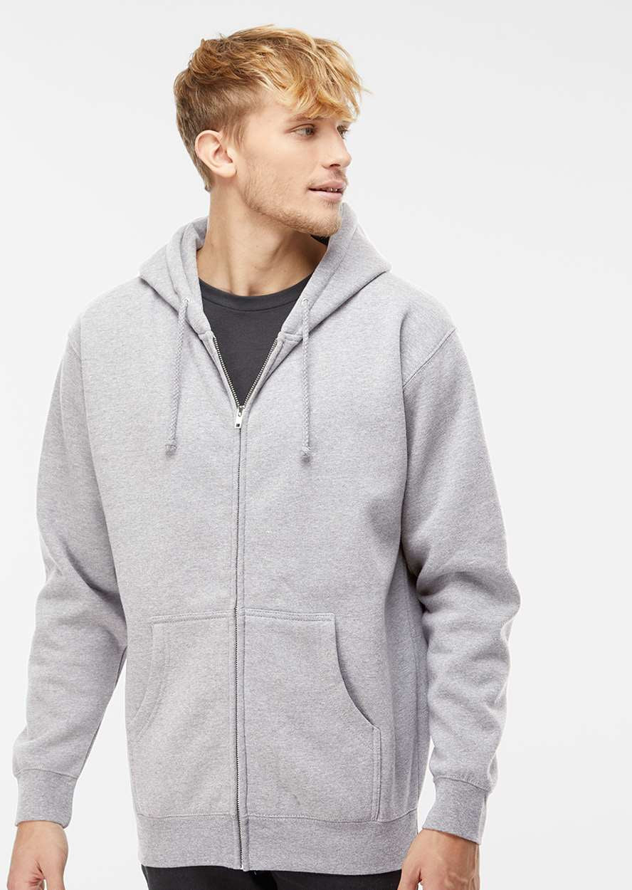 Independent Trading Co. Premium Heavyweight Full-Zip Hooded Sweatshirt