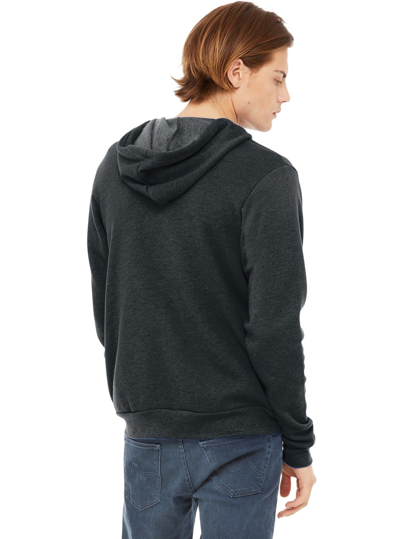 Bella+Canvas Sponge Fleece Full-Zip Hoodie - Your Perfect Casual Companion