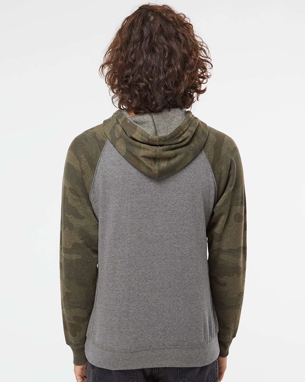 Independent Trading Co. Exclusive Blend Raglan Hooded Sweatshirt - A Must - Have!