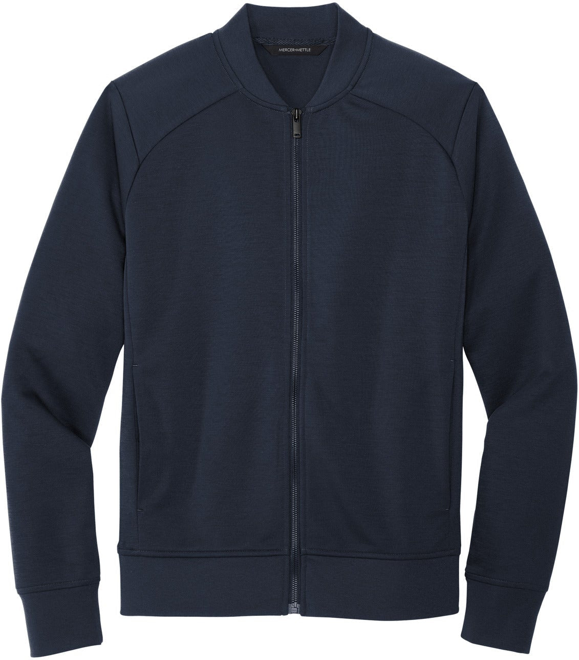 OUTLET - Mercer+Mettle Double - Knit Stylish Bomber Jacket