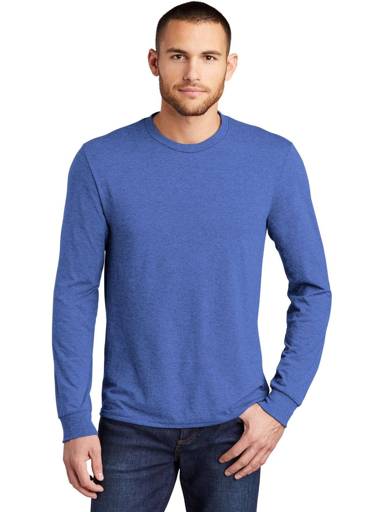OUTLET - District Perfect Tri Long Sleeve Tee: A Must - Have!
