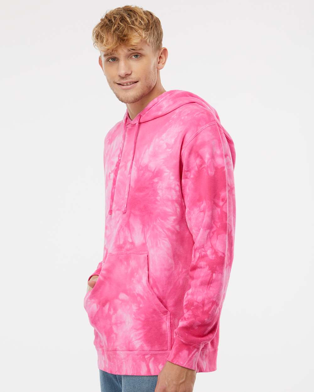 Independent Trading Co. Midweight Tie-Dye Hoodie - Trendy & Durable