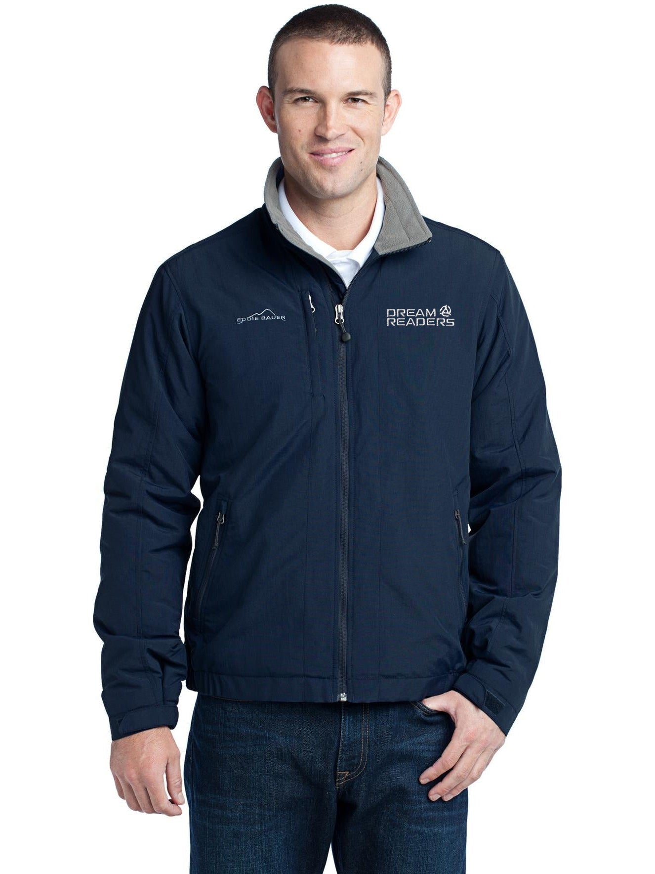 Eddie Bauer Fleece-Lined Men's Sports Jacket - Outlet Exclusive