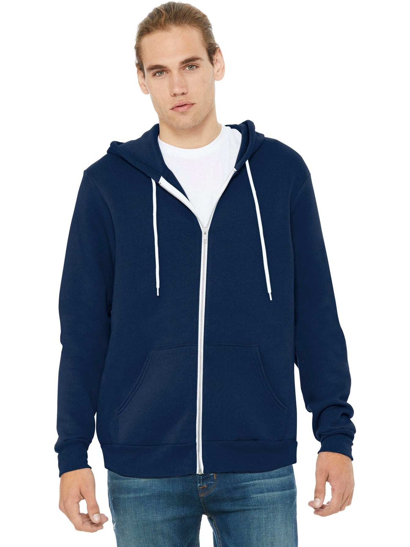 Bella+Canvas Sponge Fleece Full-Zip Hoodie - Your Perfect Casual Companion