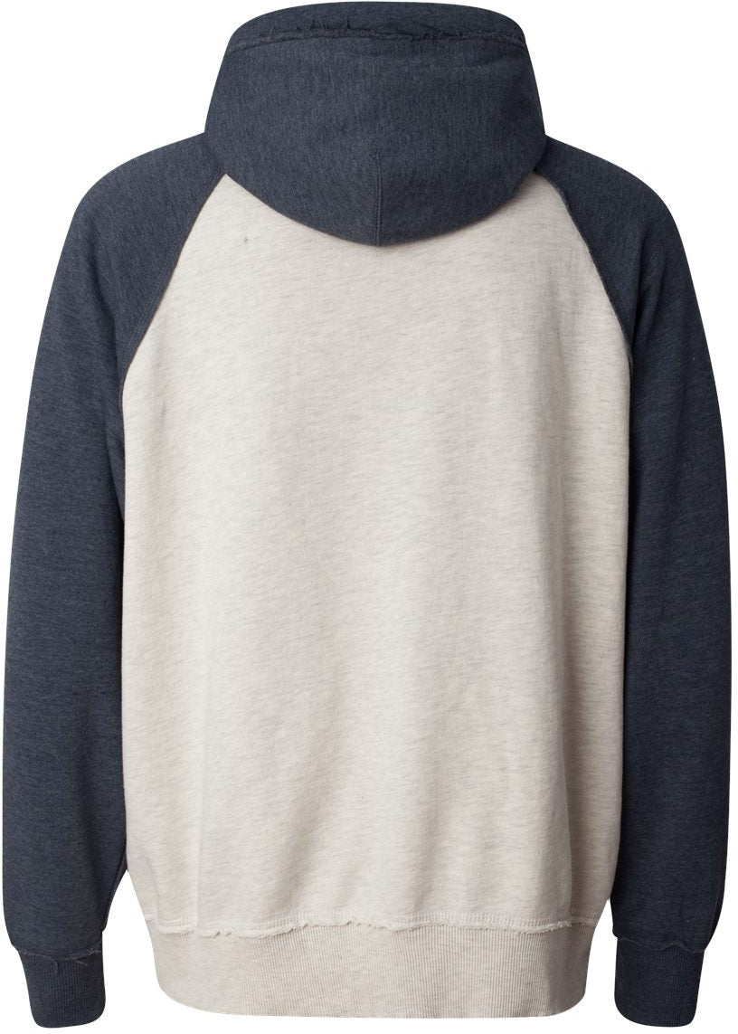 J America Vintage Heather Men's Hooded Sweatshirt - A Fashionable and Durable Choice
