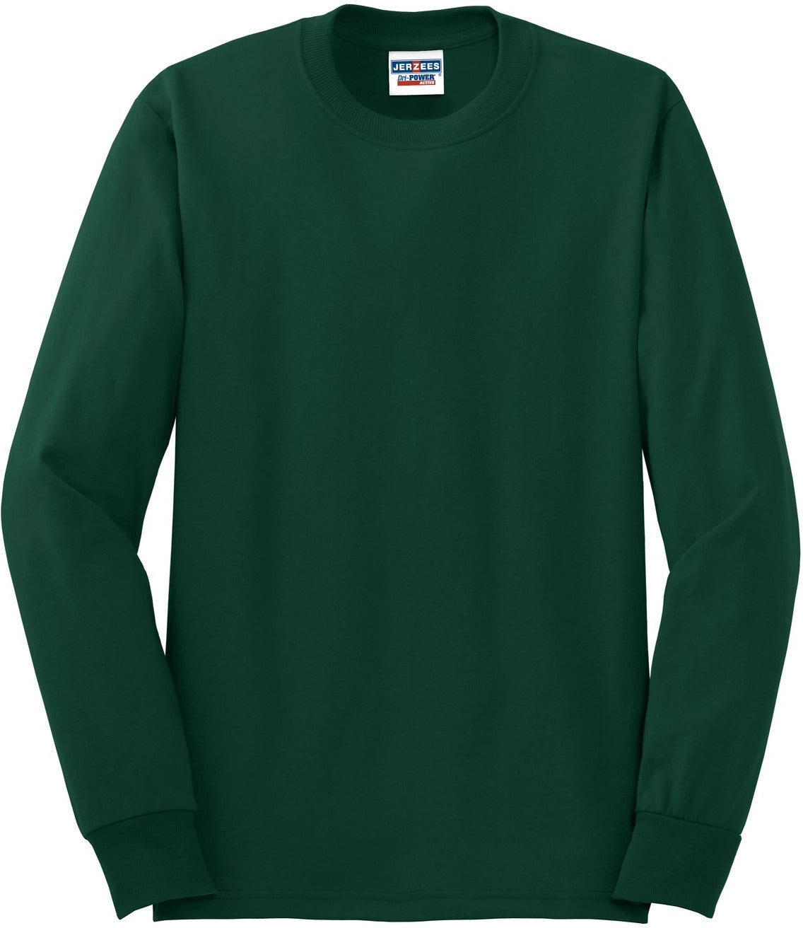 Jerzees Dri-Power 50/50 Cotton/Poly Long Sleeve T-Shirt - Premium Men's Sweatshirt