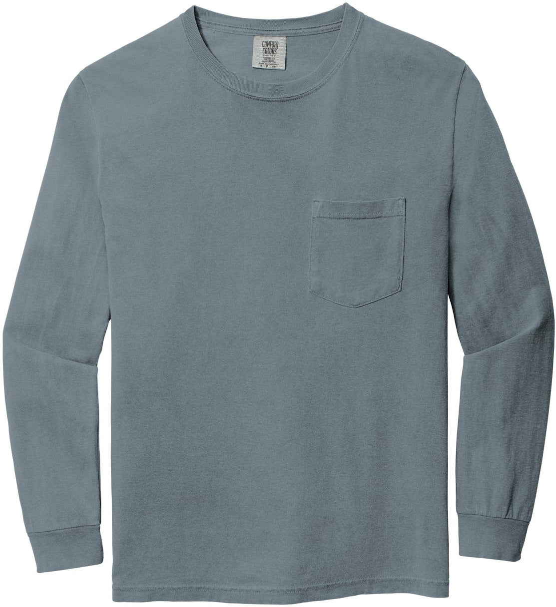 Comfort Colors' Super-Soft Heavyweight Ring Spun Long Sleeve Pocket Tee - Grab Yours Now!