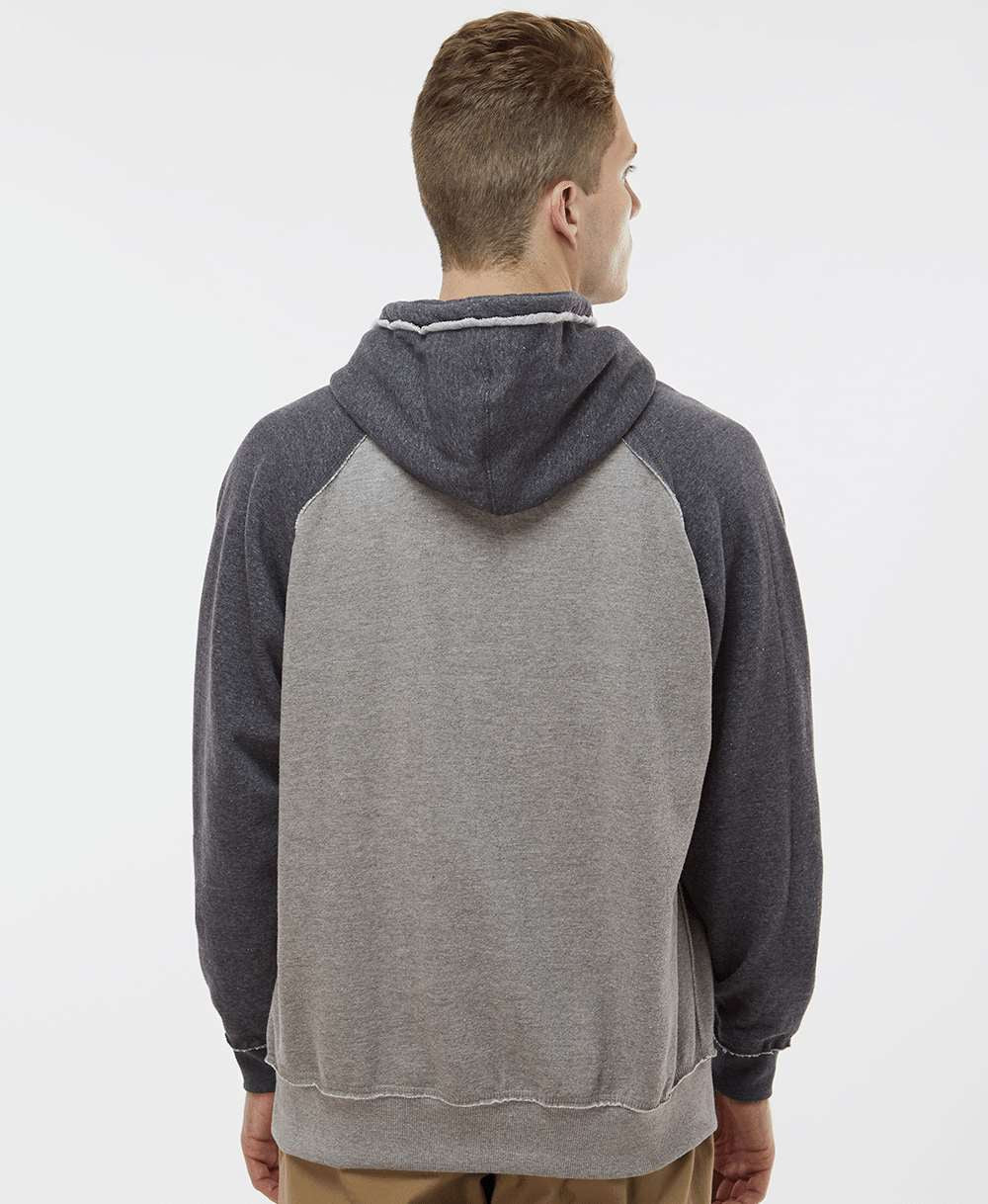 J America Vintage Heather Men's Hooded Sweatshirt - A Fashionable and Durable Choice