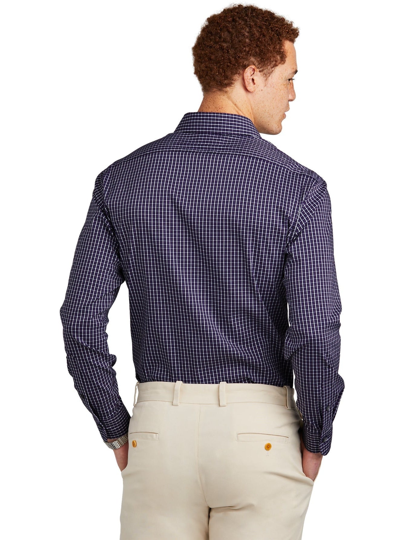 Brooks Brothers Tech Stretch Patterned Shirt: The Ultimate Blend of Style and Comfort