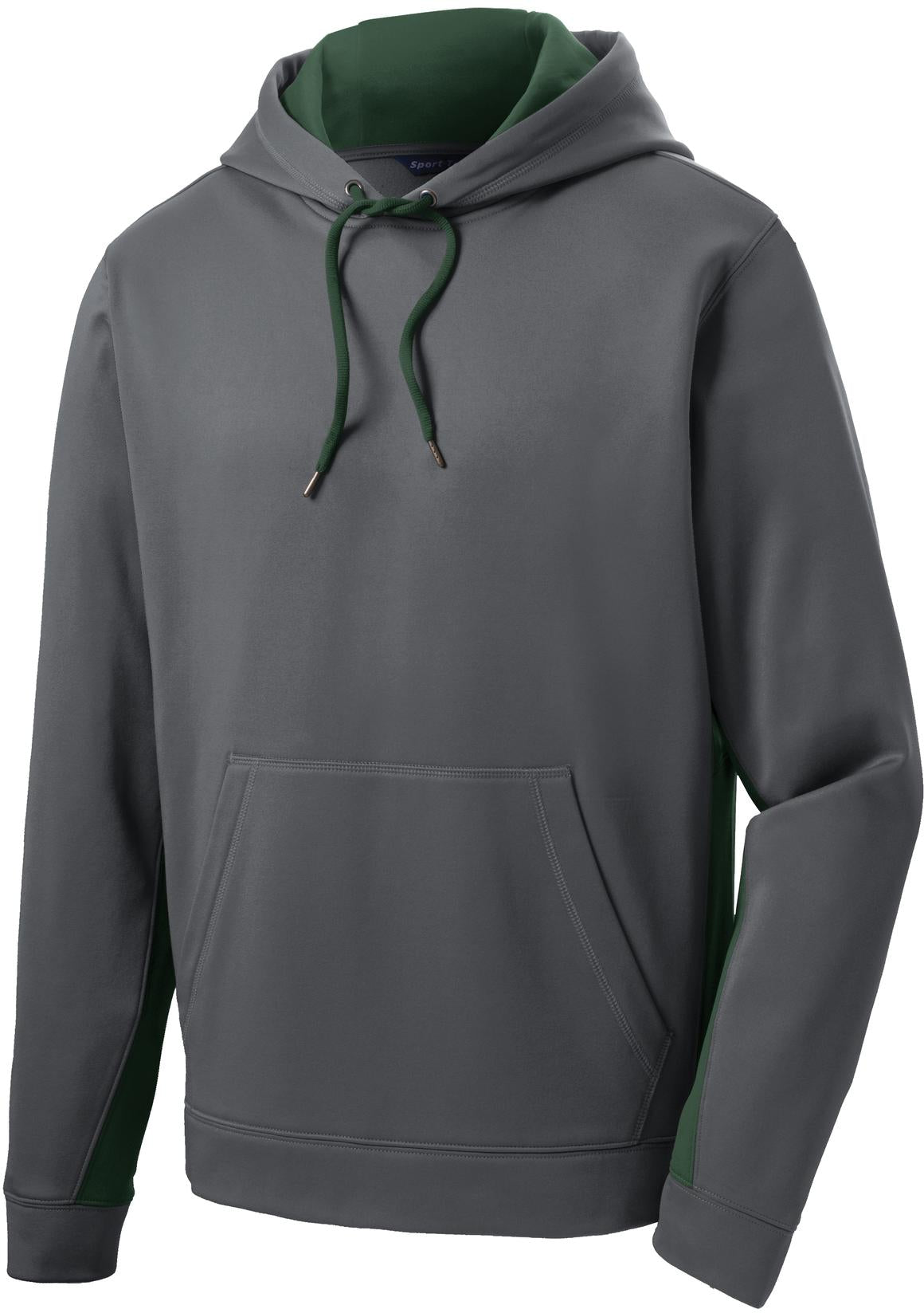 Don't Miss Out! Sport-Tek Sport-Wick Fleece Colorblock Hooded Pullover