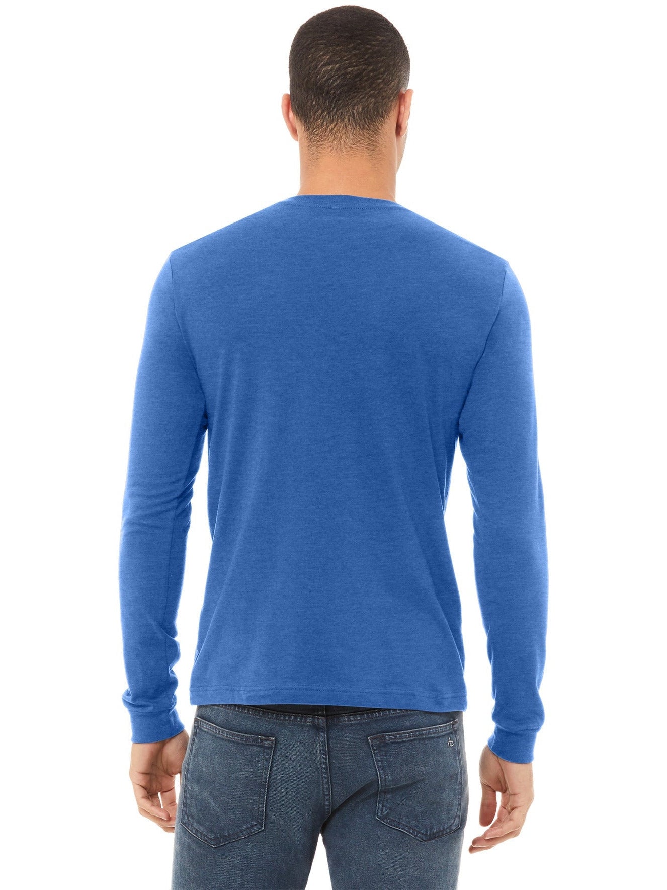 Bella+Canvas Unisex Heather CVC Long Sleeve Tee - Your Ideal Everyday Top