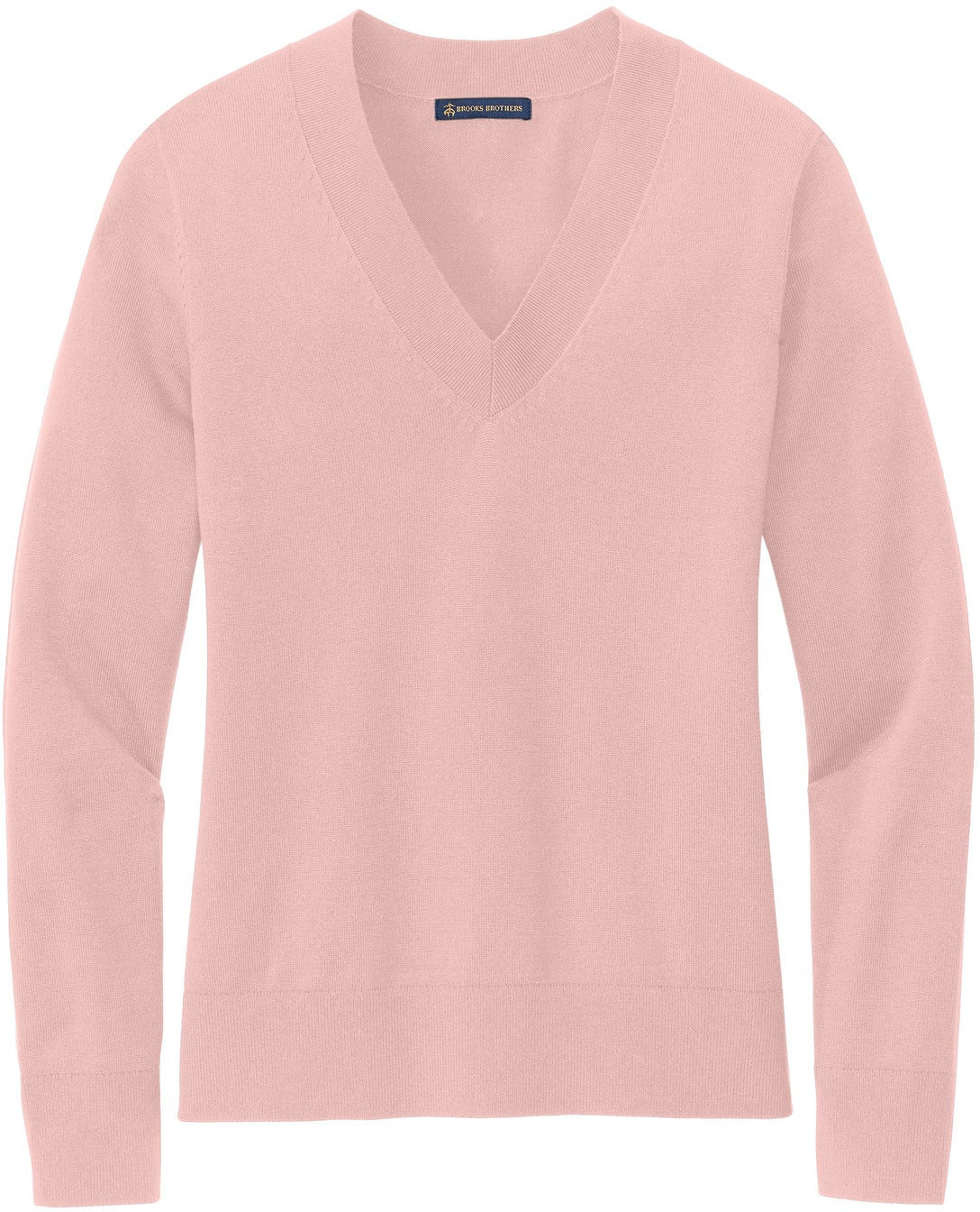Brooks Brothers Women's Irresistible Cotton Stretch V-Neck Sweater