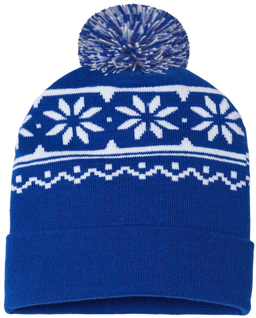 Stunning Cap America USA-Made Snowflake Beanie - A Must-Have!