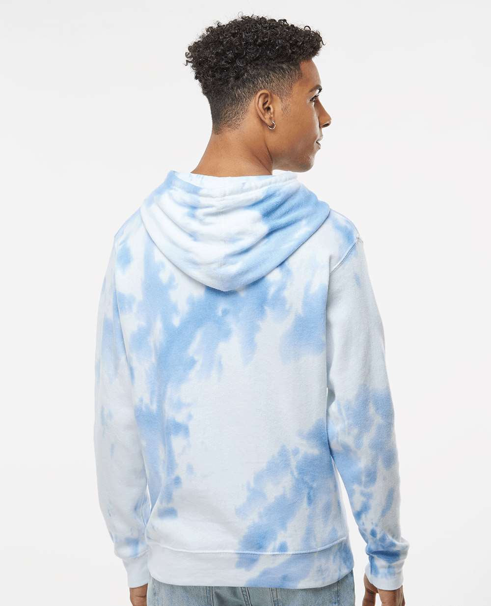 J. America's Stunning Tie - Dyed Fleece Hooded Sweatshirt