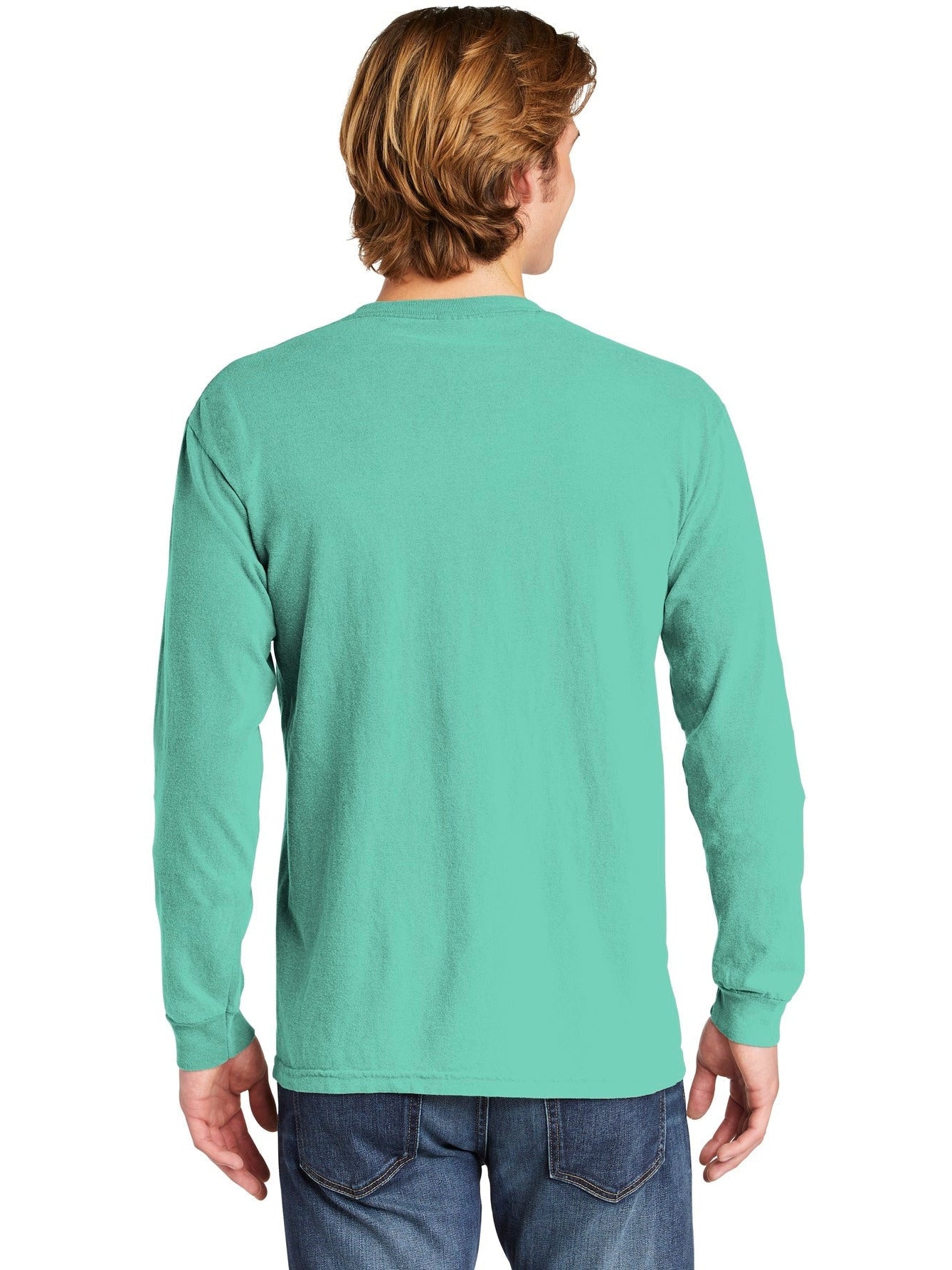 Comfort Colors' Super-Soft Heavyweight Ring Spun Long Sleeve Pocket Tee - Grab Yours Now!