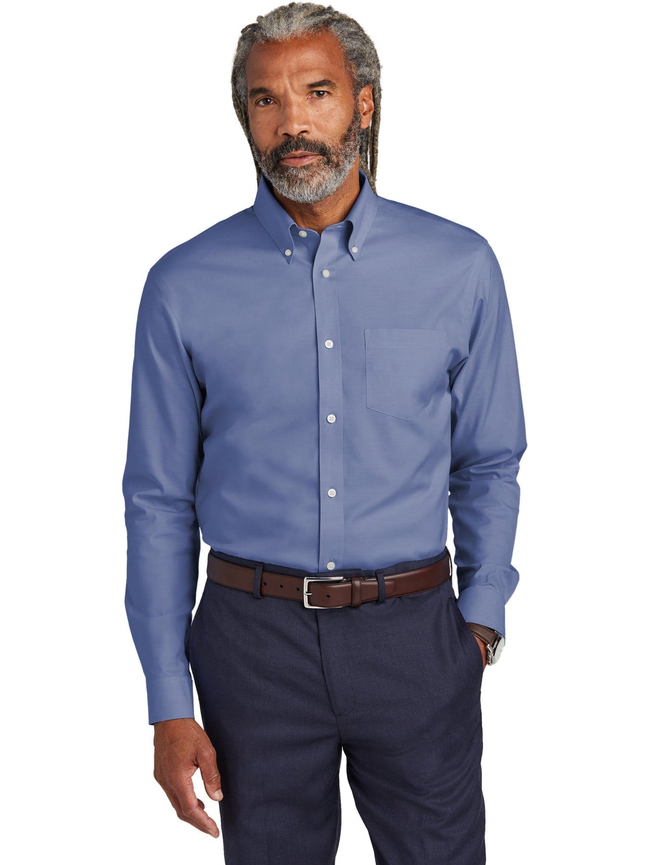 Brooks Brothers' Must-Have Wrinkle-Free Stretch Pinpoint Shirt