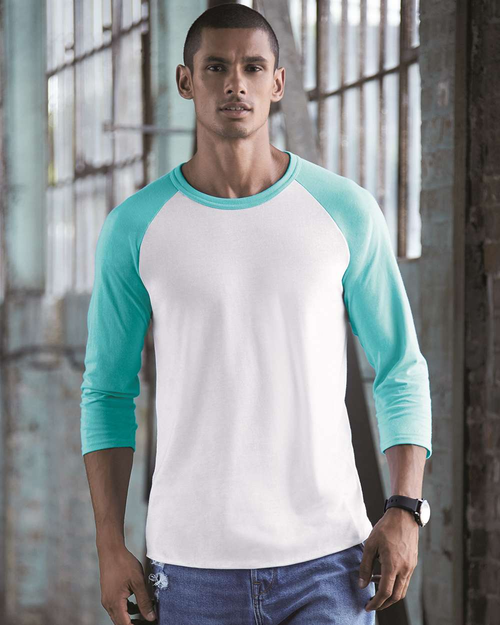 Jerzees Premium Blend: The Ultimate Three - Quarter Sleeve Raglan Baseball T - Shirt