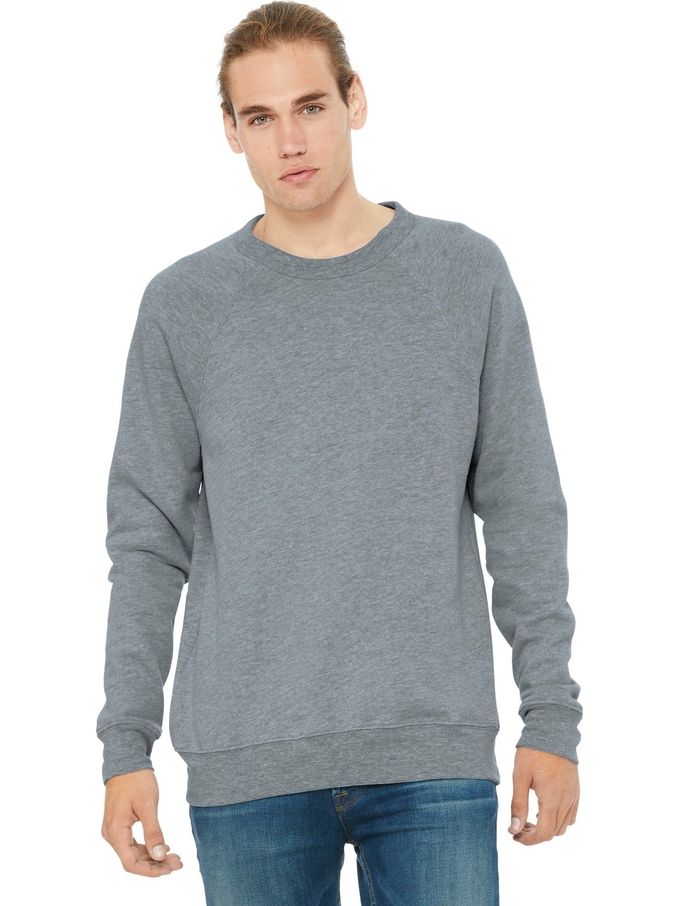 Bella + Canvas Sponge Fleece Raglan Sweatshirt - A Must - Have for Cool Days