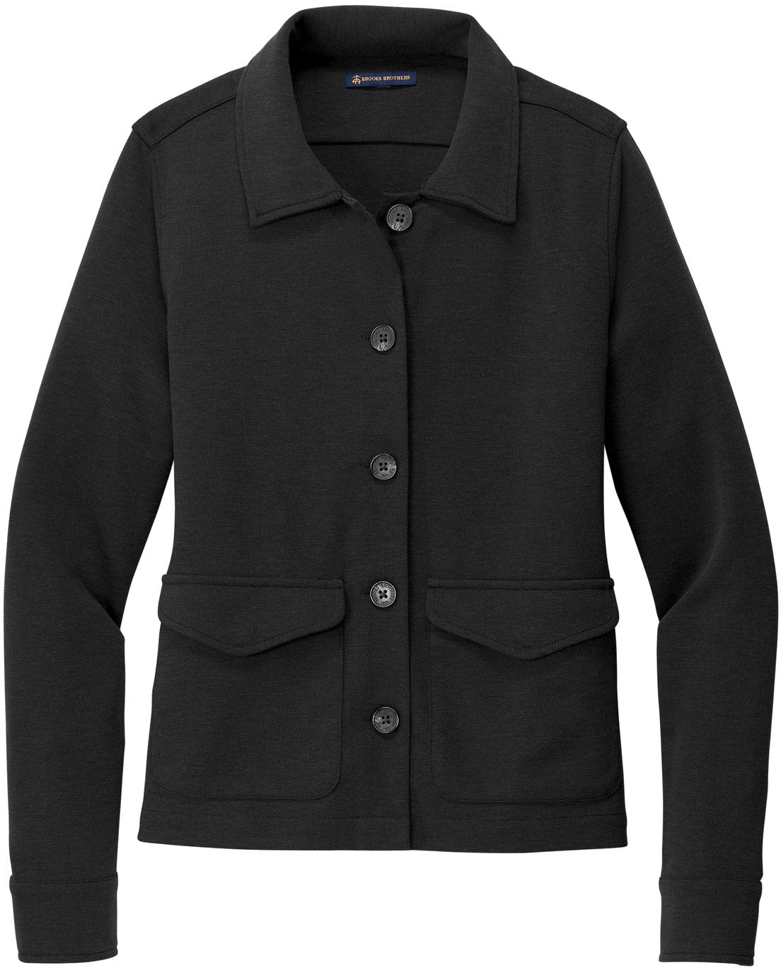 Brooks Brothers Women's Alluring Stretch Button Mid-Layer Jacket