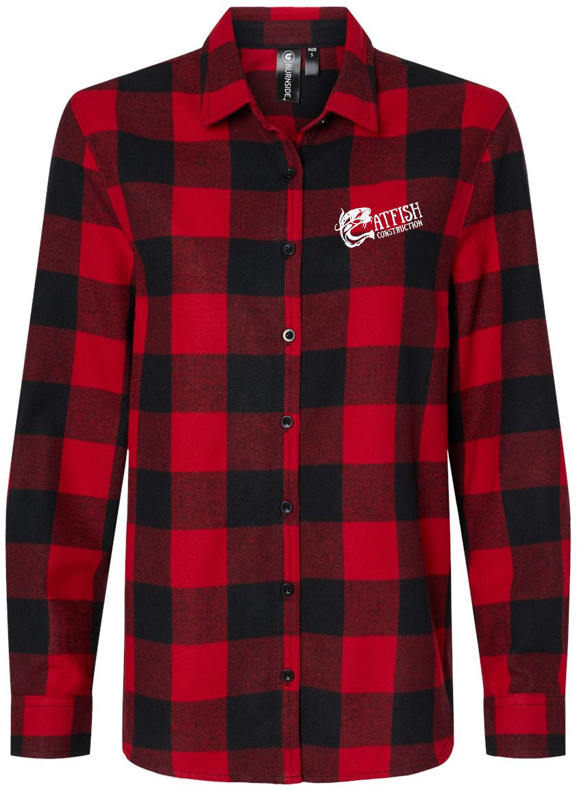 Irresistible Burnside Ladies' Boyfriend Flannel - Grab Yours Now!