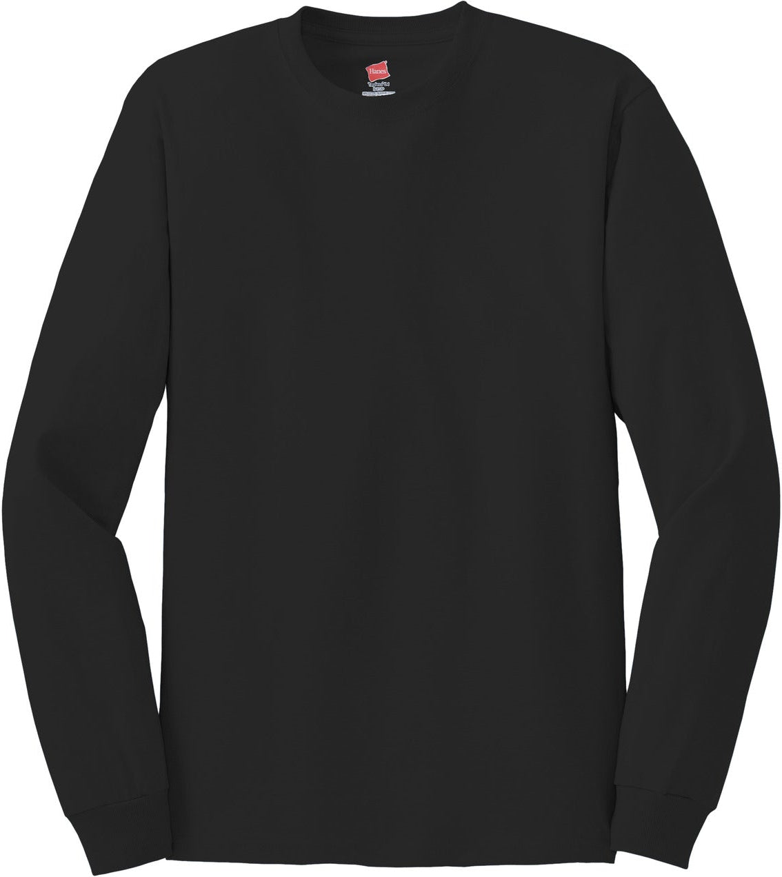 Hanes Authentic 100% Cotton Long Sleeve T-Shirt - Outlet Deal!