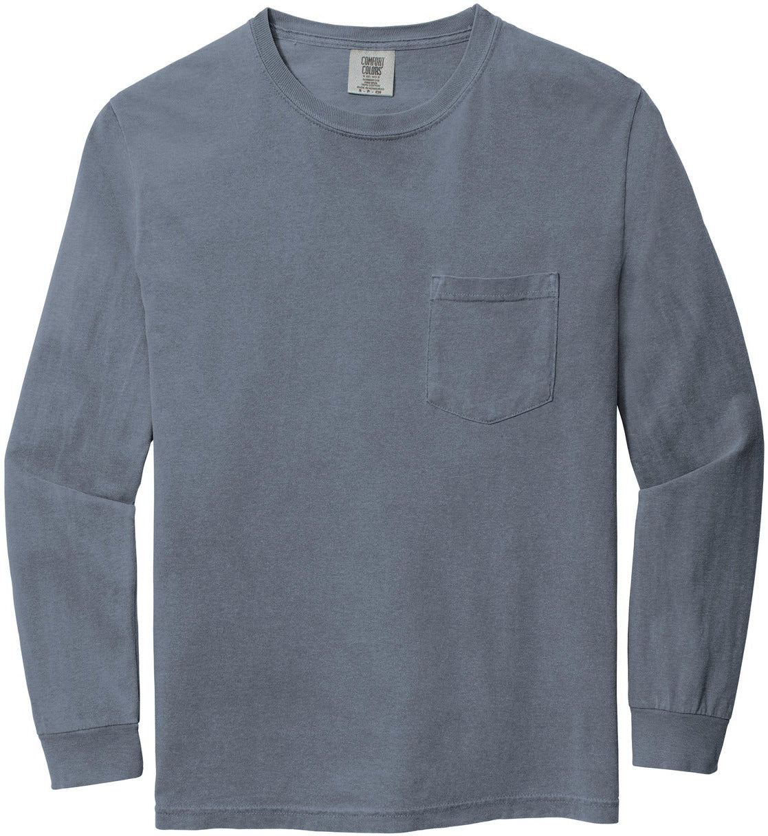 Comfort Colors' Super-Soft Heavyweight Ring Spun Long Sleeve Pocket Tee - Grab Yours Now!