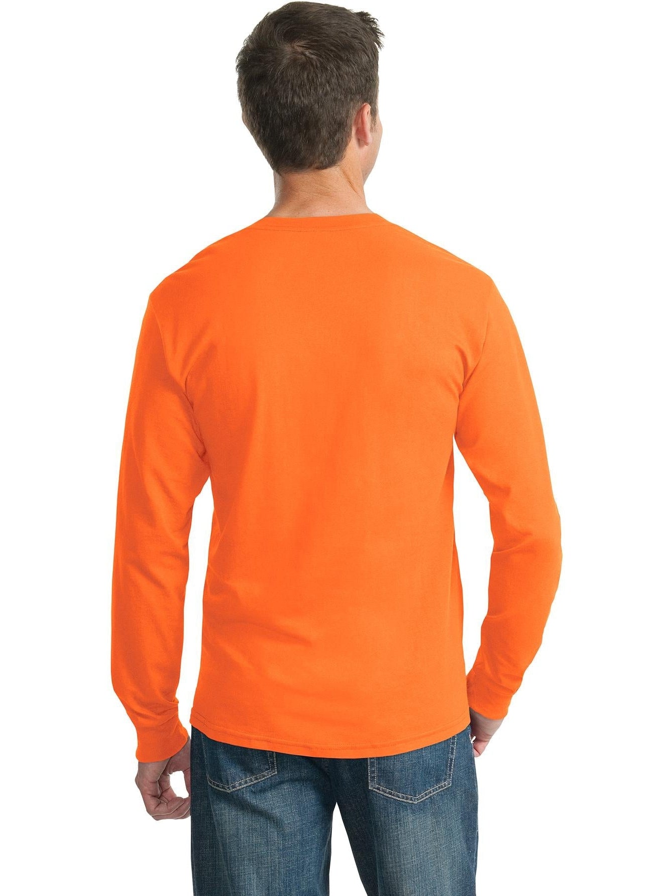 Jerzees Dri-Power 50/50 Cotton/Poly Long Sleeve T-Shirt - Premium Men's Sweatshirt