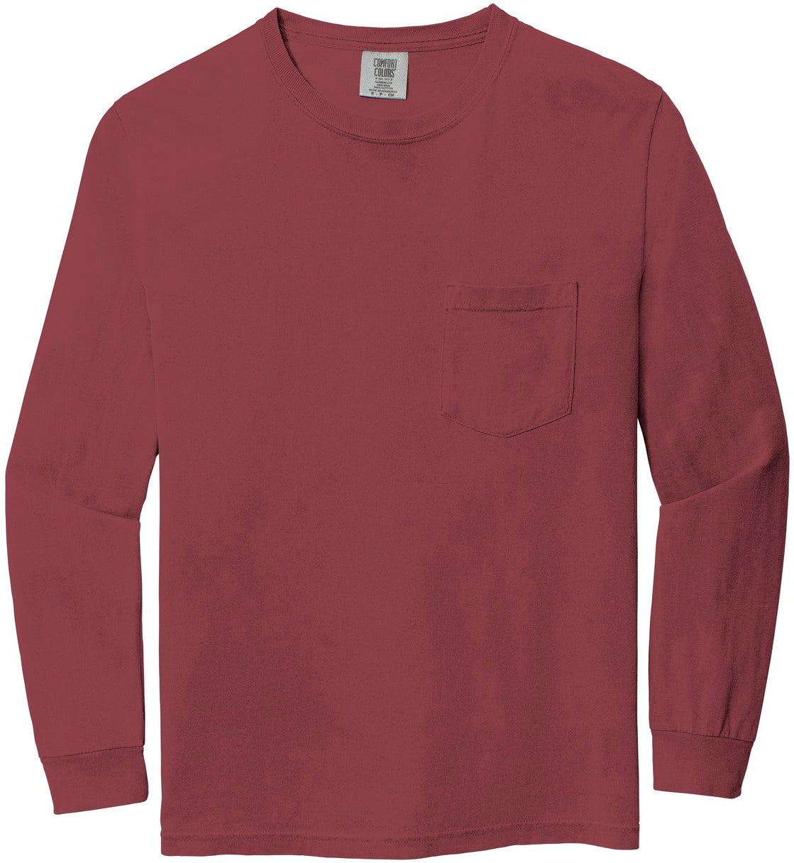 Comfort Colors' Super-Soft Heavyweight Ring Spun Long Sleeve Pocket Tee - Grab Yours Now!