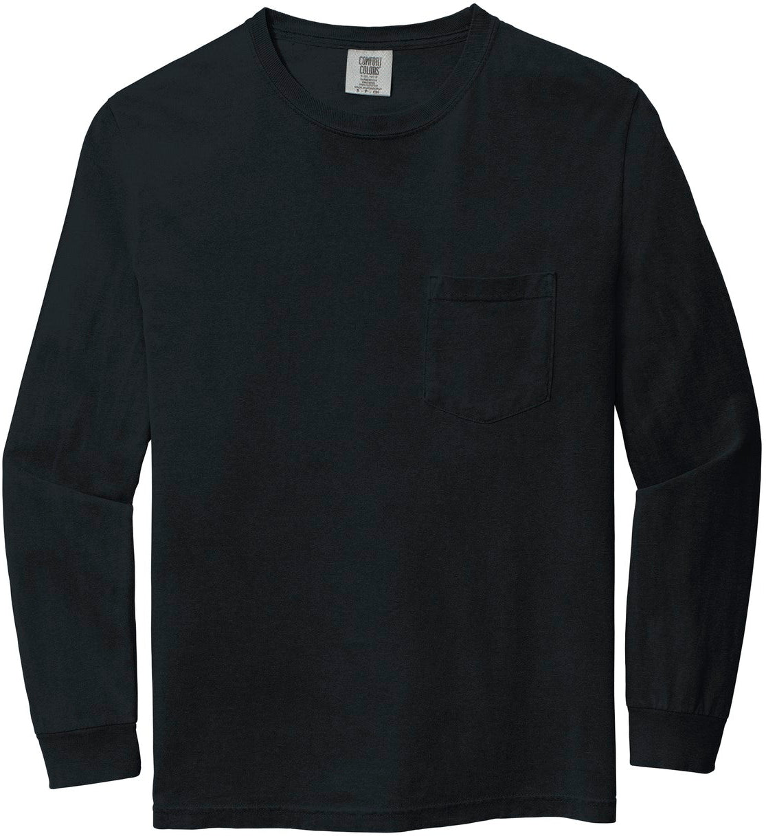 Comfort Colors' Super-Soft Heavyweight Ring Spun Long Sleeve Pocket Tee - Grab Yours Now!