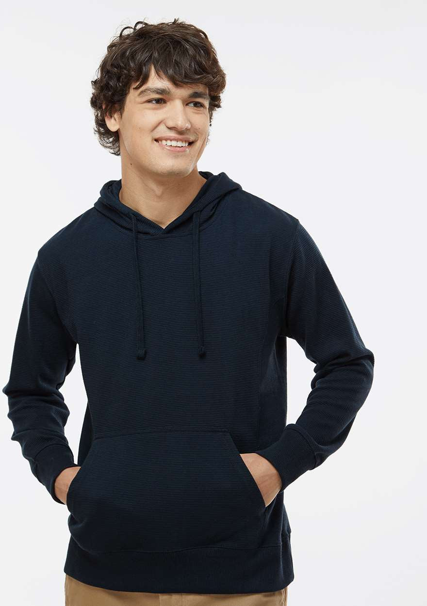 J. America's Stunning Ripple Fleece Hooded Sweatshirt - A Must-Have!