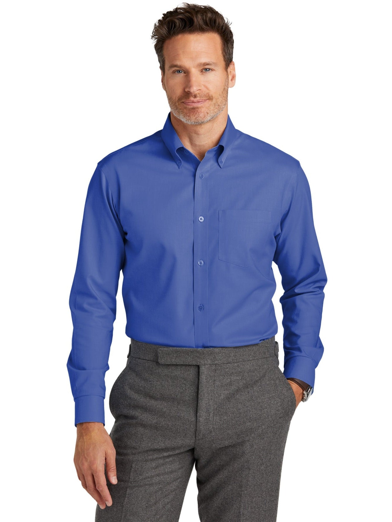 Brooks Brothers Wrinkle-Free Stretch Nailhead: The Ultimate Business-Casual Shirt