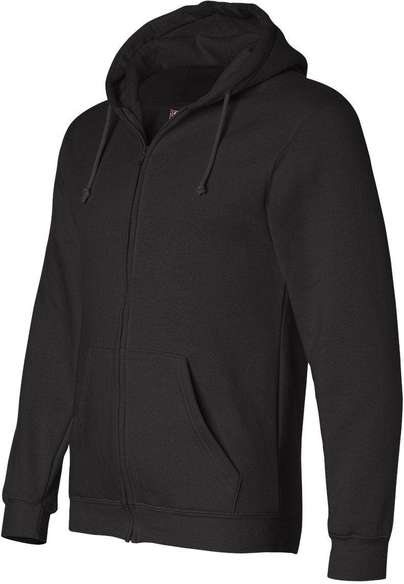 Bayside USA-Made Full-Zip Hooded Sweatshirt: Your Ultimate Cold-Weather Essential