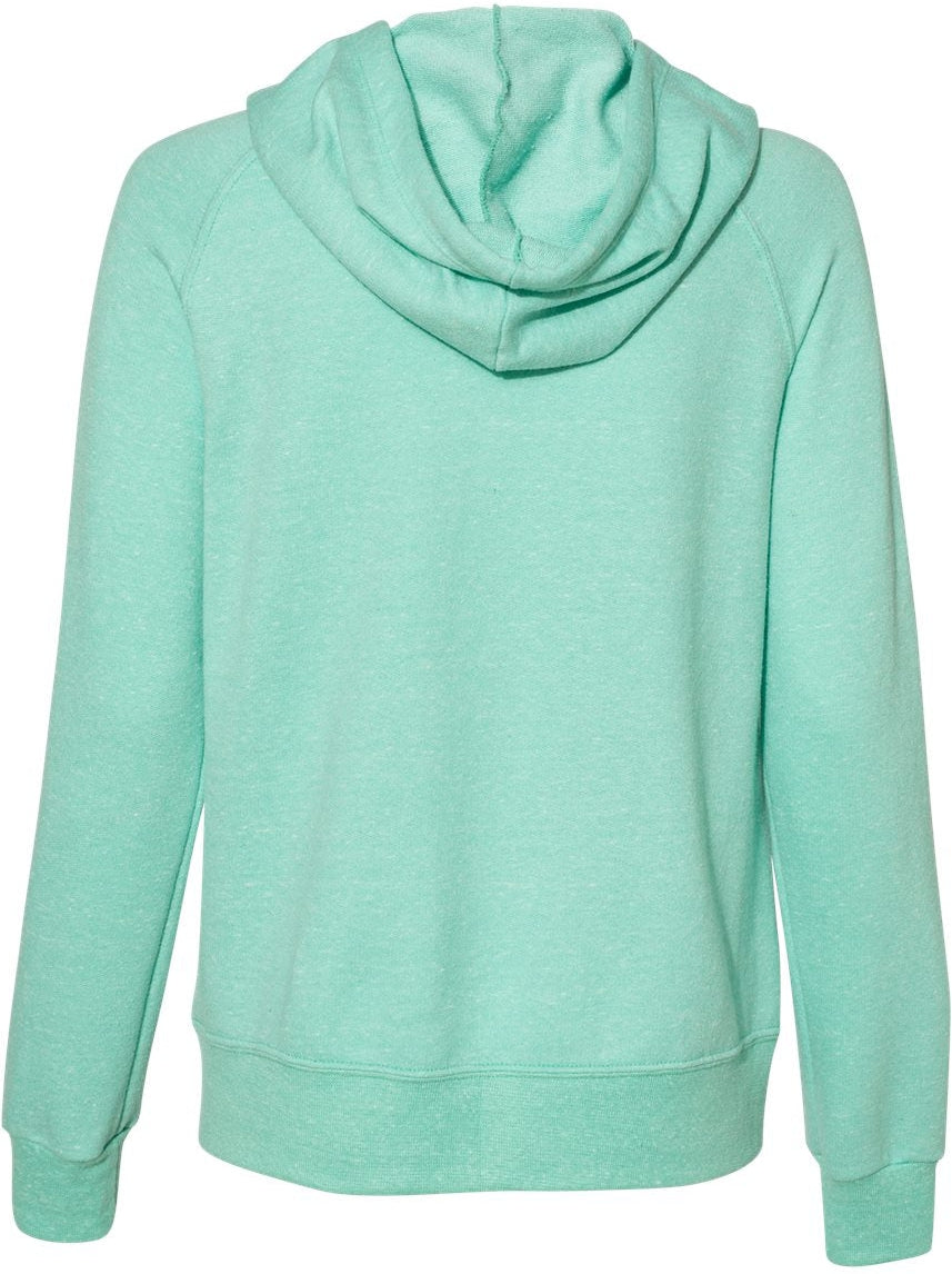 Jerzees Ladies' Snow Heather French Terry Full-Zip Hooded Sweatshirt: A Must-Have Fashion Essential!