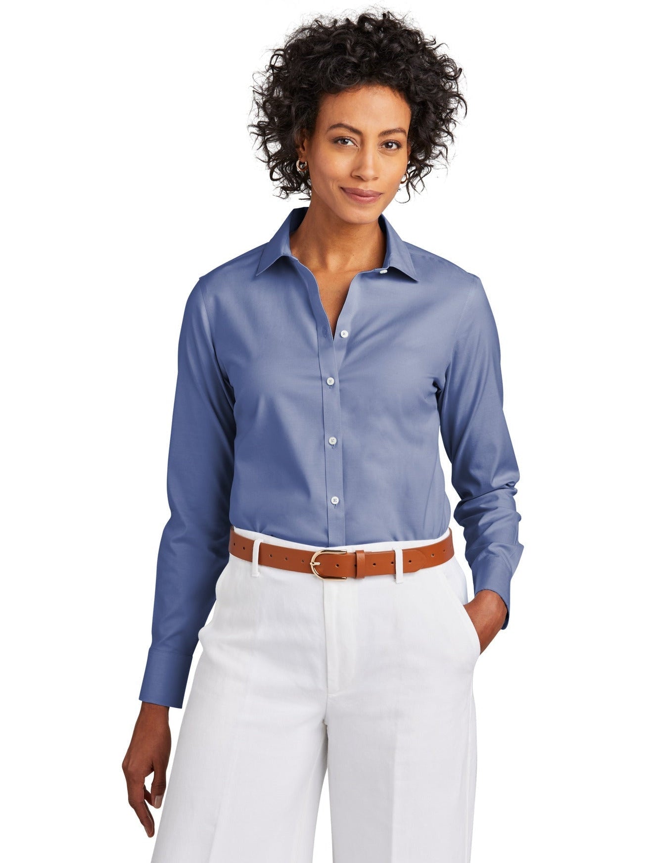 Brooks Brothers Ladies' Must-Have Wrinkle-Free Stretch Pinpoint Shirt