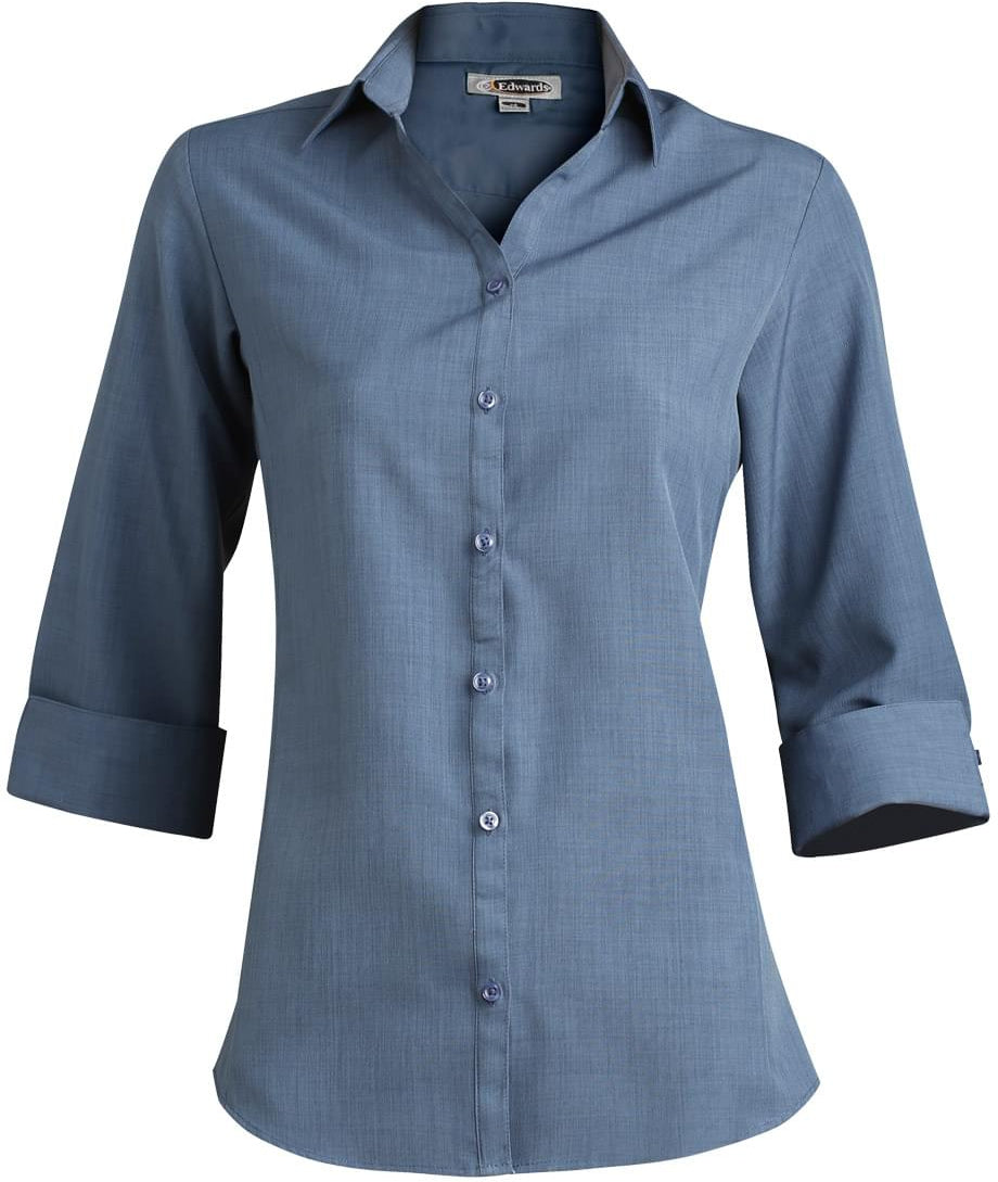 Don't Miss! Edwards Ladies Bastiste 3/4 Sleeve Shirt