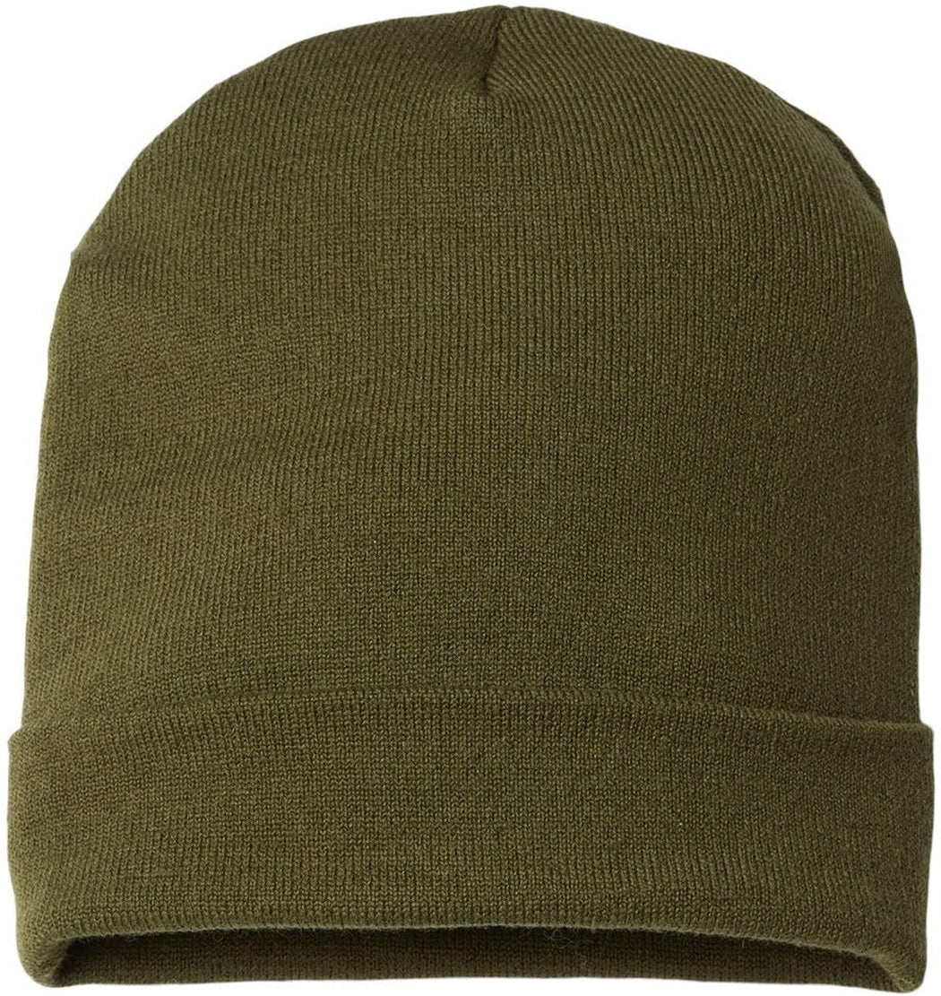 American Patriot's Dream: USA-Made Off-Center Patriotic Cuffed Beanie