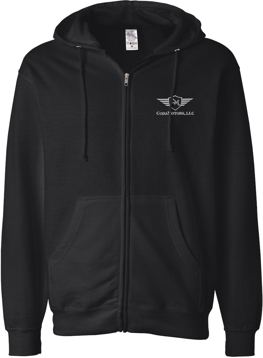 Independent Trading Co. Premium Midweight Full-Zip Hooded Sweatshirt