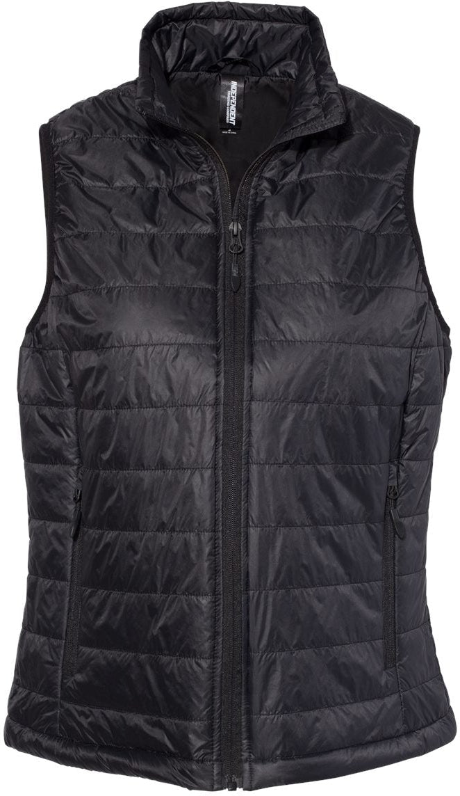 Independent Trading Co. Women's Premium Collapsible Puffer Vest