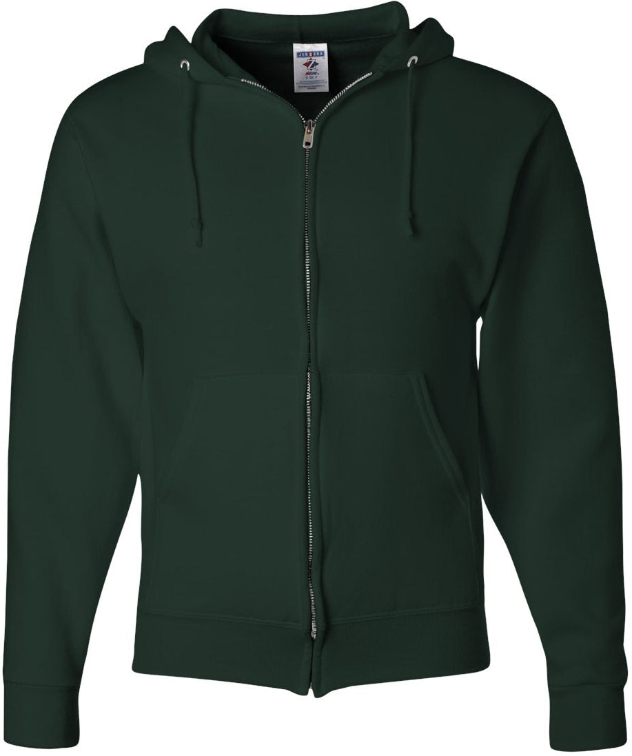 Jerzees NuBlend Full-Zip Hooded Sweatshirt - The Ultimate Comfort Wear