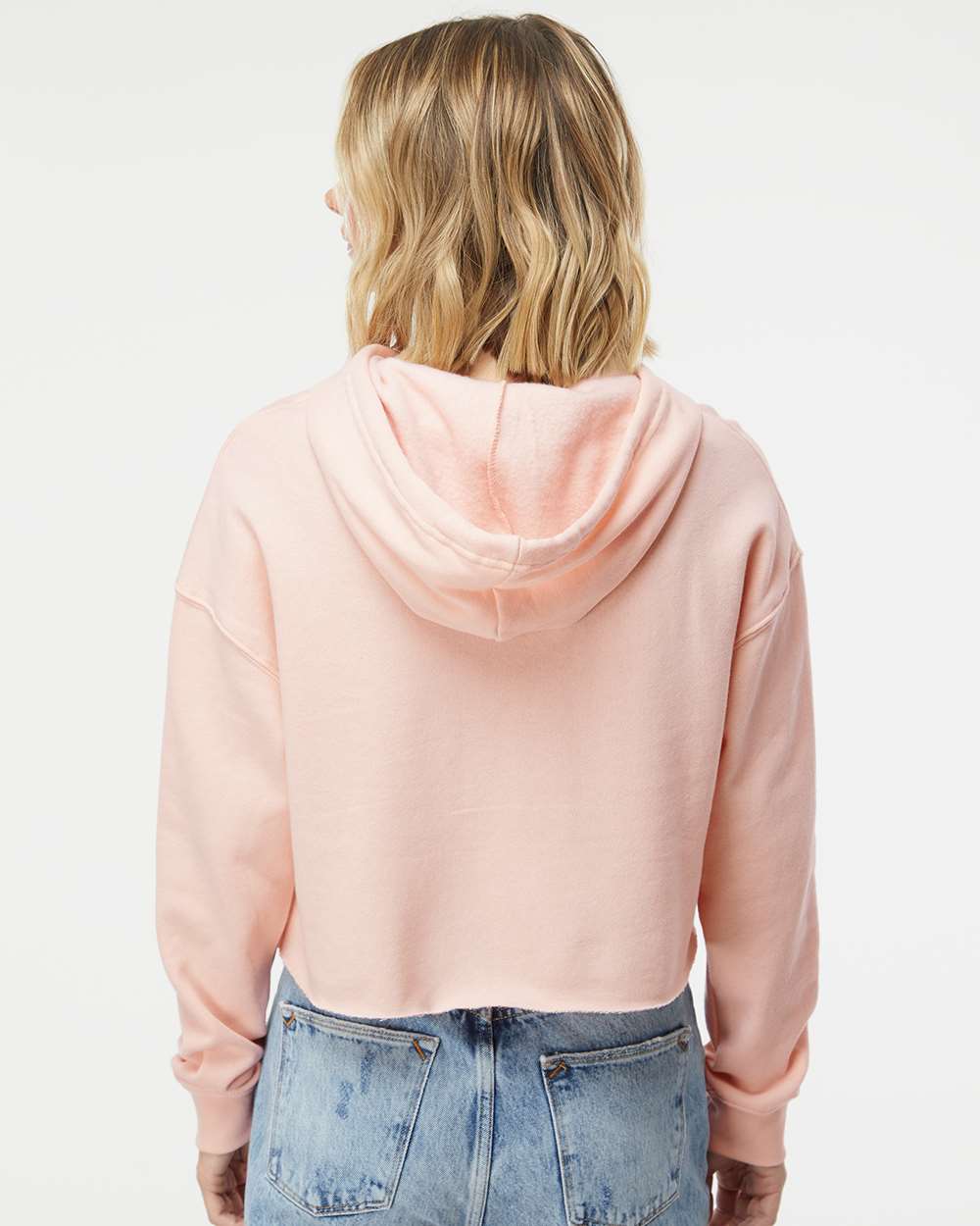 Independent Trading Co. Women's Stunning Lightweight Cropped Hooded Sweatshirt