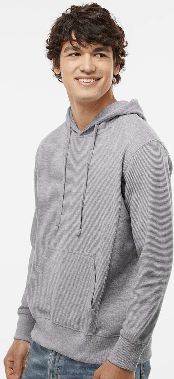 J. America's Stunning Ripple Fleece Hooded Sweatshirt - A Must-Have!