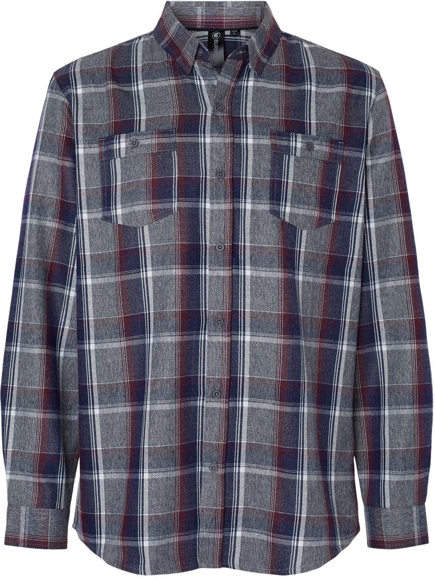 Burnside's Exquisite Flannel Work Shirt: A Perfect Blend of Style and Function