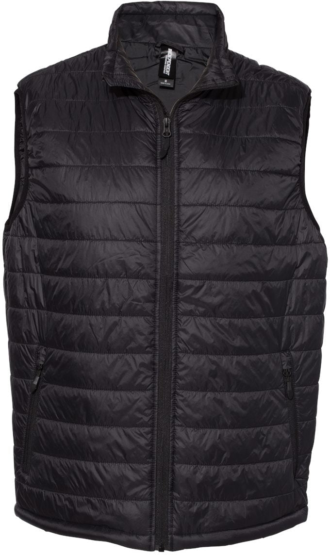 OUTLET - Independent Trading Co. Men's Puffer Vest: Stay Warm in Style!
