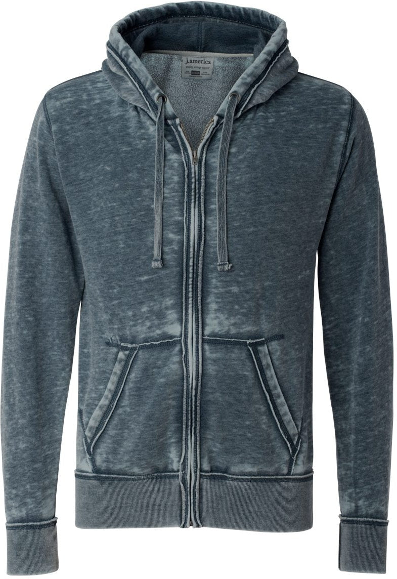 J America Vintage Zen Fleece: The Ultimate Full - Zip Hooded Sweatshirt for Men