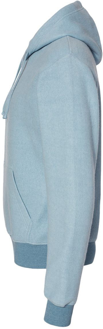J. America's Irresistible Flip Side Fleece Hooded Pullover