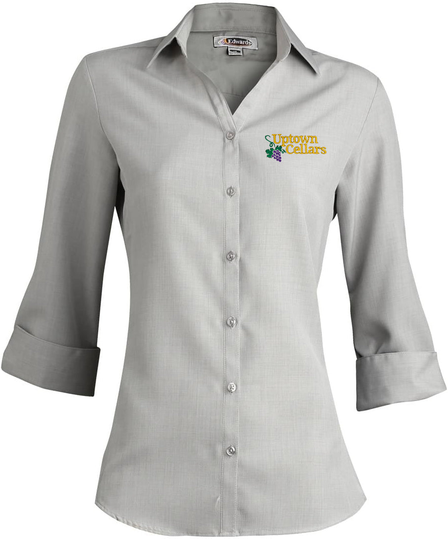 Don't Miss! Edwards Ladies Bastiste 3/4 Sleeve Shirt
