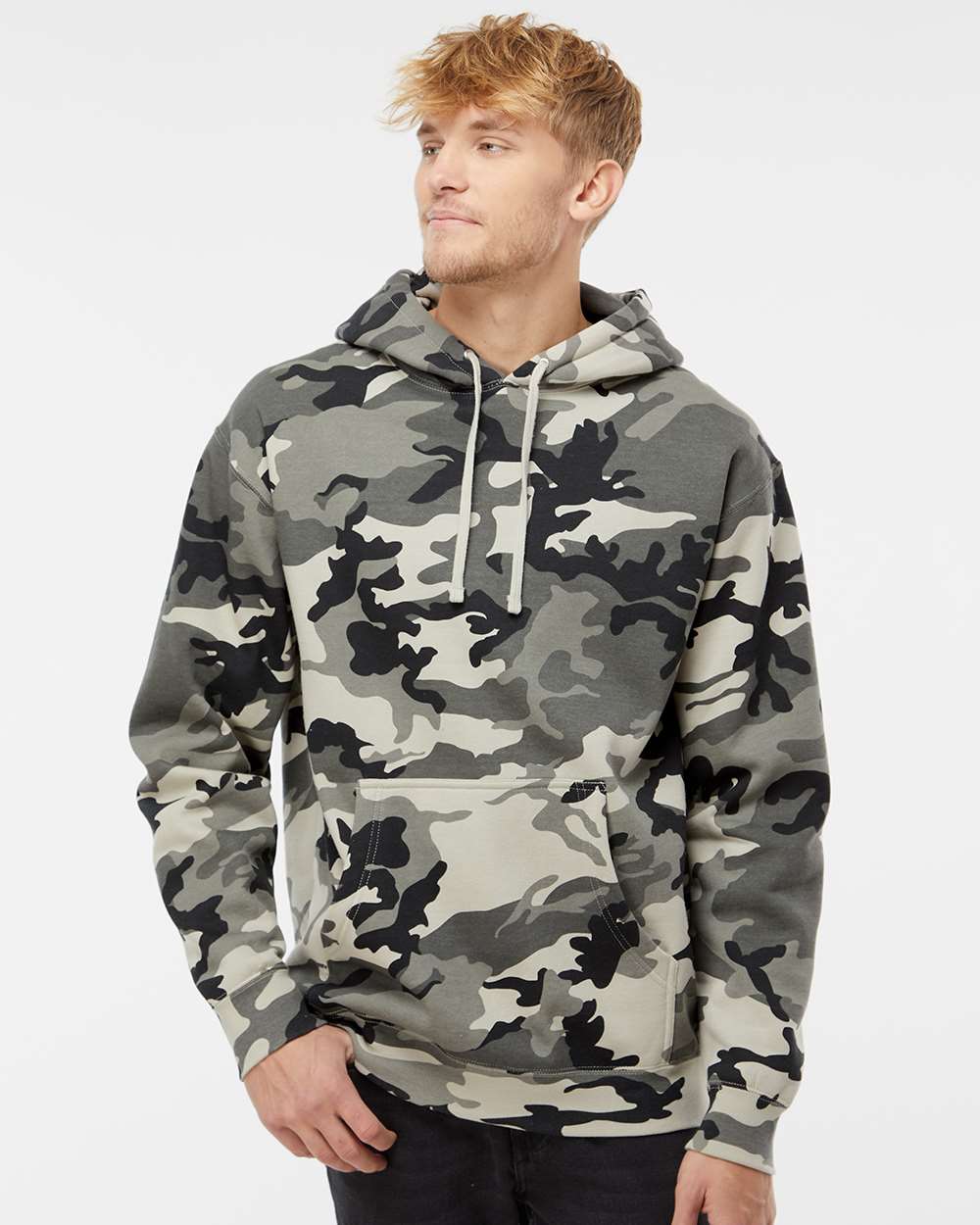 Independent Trading Co. Premium Heavyweight Hooded Sweatshirt for Men